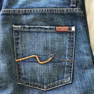 NWOT 7 FOR ALL MANKIND Men's Brett Boot Cut Jeans